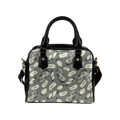 Peanut Pattern Print Design A01 Shoulder Handbag