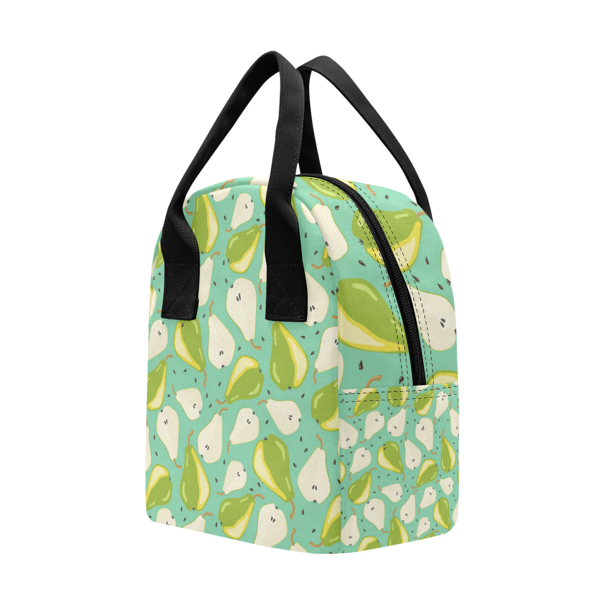 Pear Pattern Print Design PE04 Insulated Lunch Bag