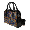 Cowboy Pattern Print Design 03 Shoulder Handbag