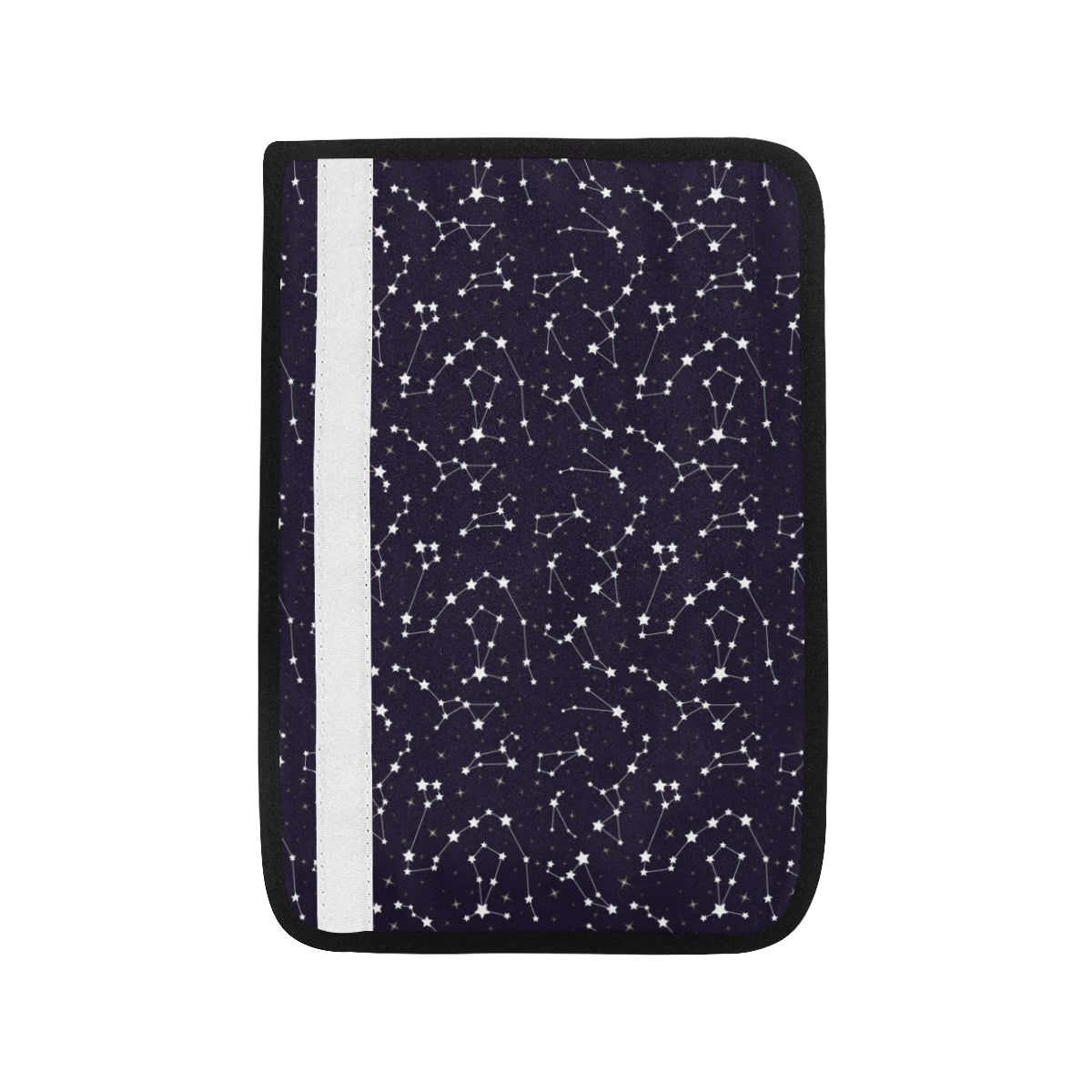 Zodiac Star Pattern Design Print Car Seat Belt Cover
