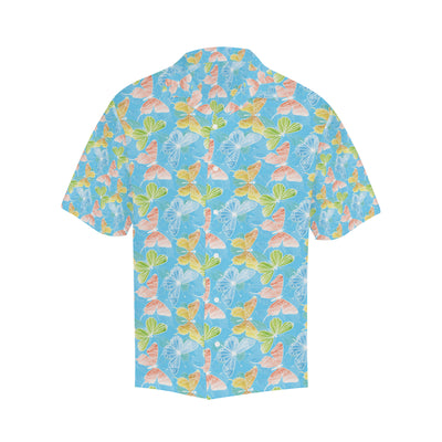 Butterfly Pattern Print Design 05 Men's Hawaiian Shirt