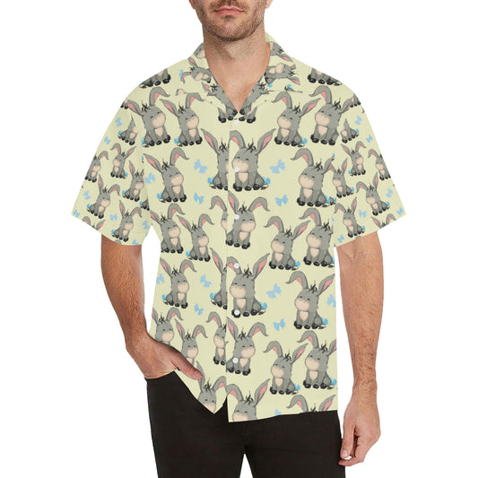 Donkey Baby Pattern Print Design 02 Men's Hawaiian Shirt