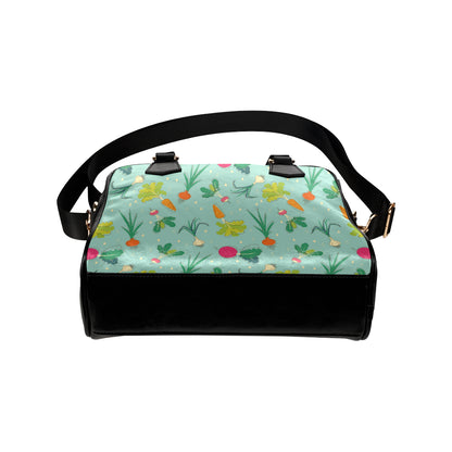 Radish Pattern Print Design A01 Shoulder Handbag