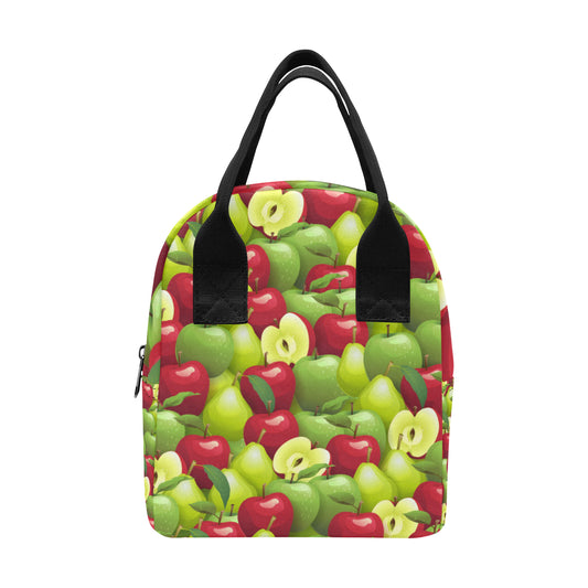 Apple Pattern Print Design AP03 Insulated Lunch Bag