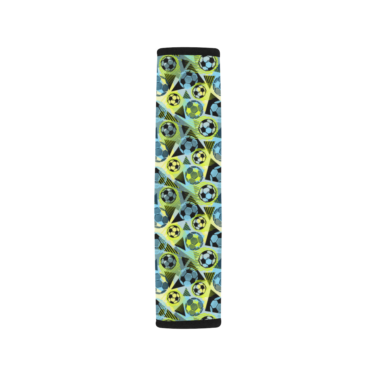 Soccer Ball Themed Print Design Car Seat Belt Cover