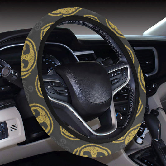 Celtic Tree of Life Design Steering Wheel Cover with Elastic Edge