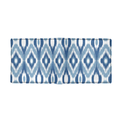 Ikat Pattern Print Design 03 Men's ID Card Wallet