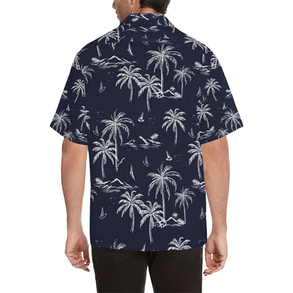 Pacific island Pattern Print Design A02 Men's Hawaiian Shirt