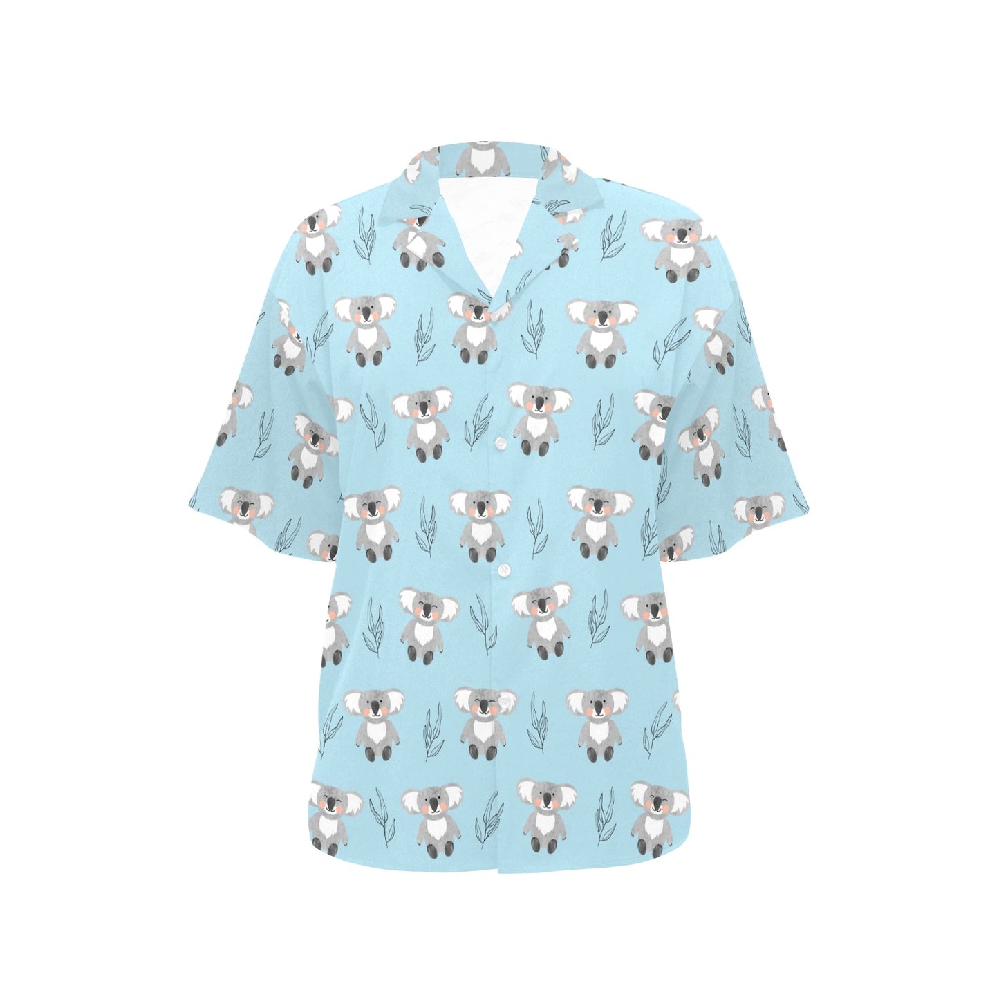 Koala Pattern Print Design 01 Women's Hawaiian Shirt