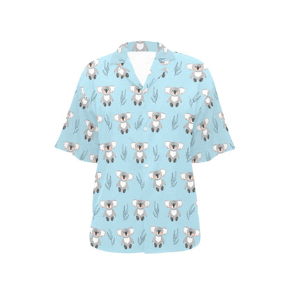 Koala Pattern Print Design 01 Women's Hawaiian Shirt
