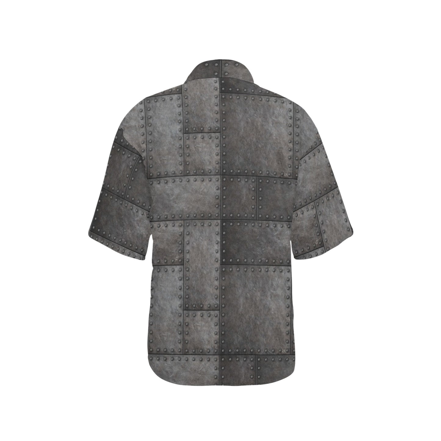 Armor Pattern Print Design 02 Women's Hawaiian Shirt