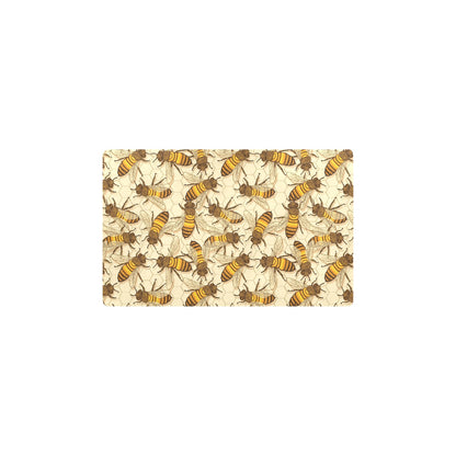 Bee Pattern Print Design BEE05 Kitchen Mat