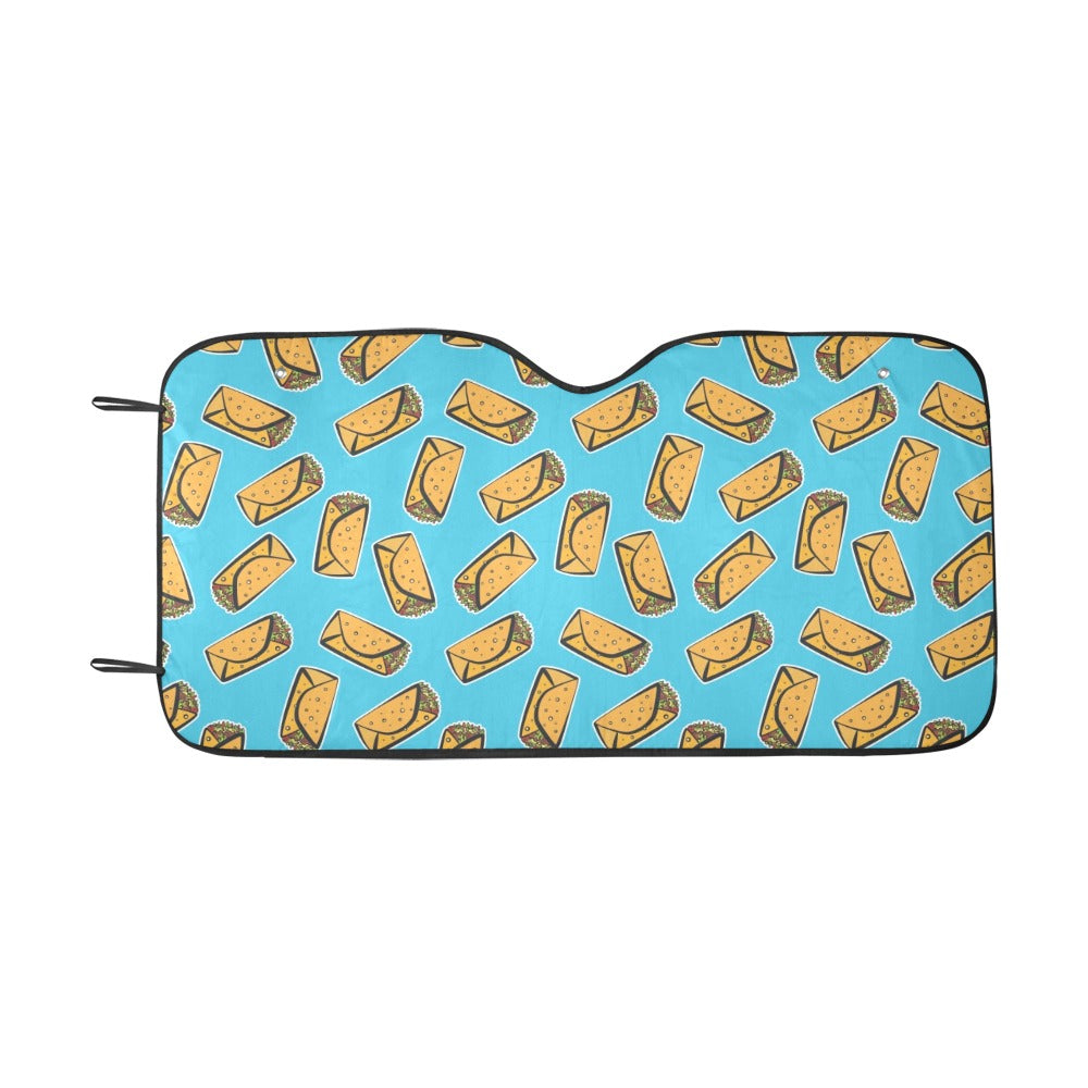 Burrito Print Design LKS301 Car front Windshield Sun Shade