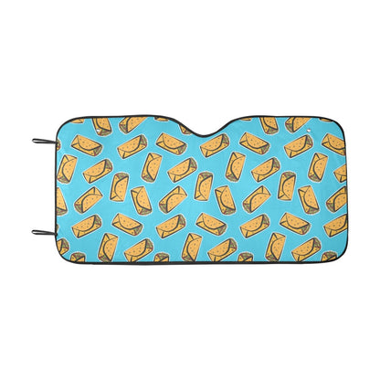 Burrito Print Design LKS301 Car front Windshield Sun Shade