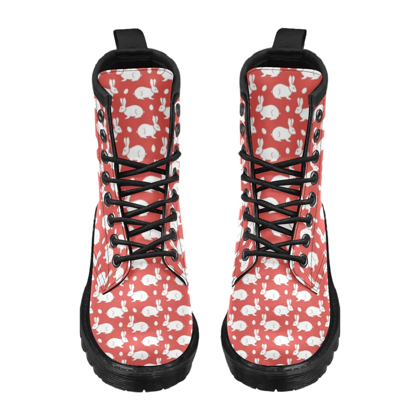 Rabbit Pattern Print Design RB017 Women's Boots