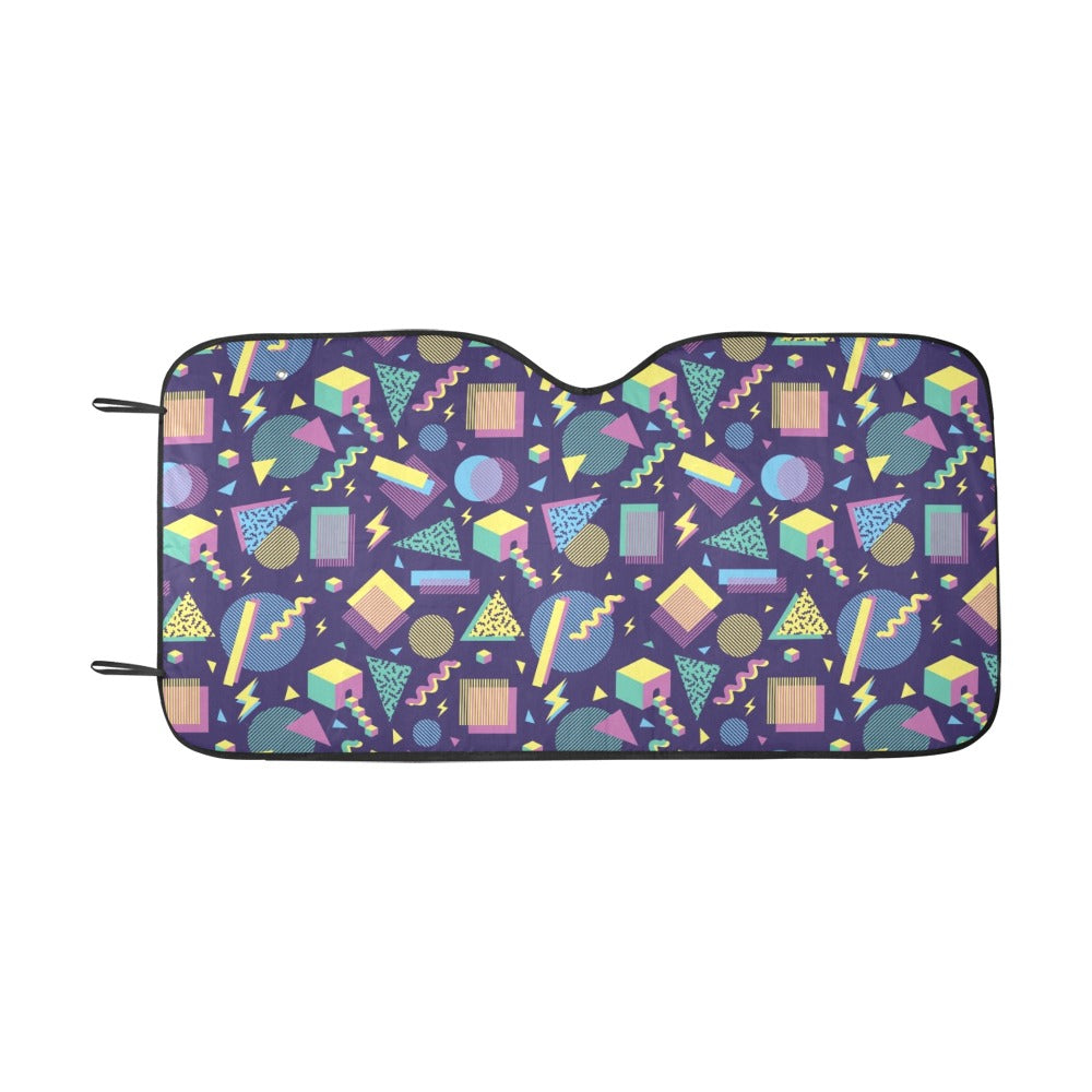 Geometric Print Design LKS401 Car front Windshield Sun Shade
