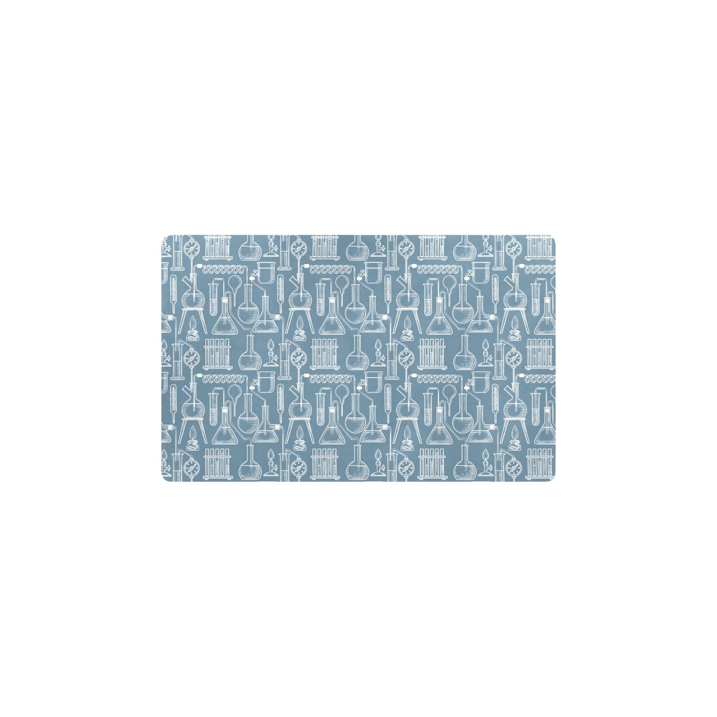 Chemical Pattern Print Design 05 Kitchen Mat