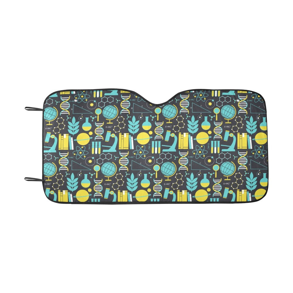 Science Print Design LKS301 Car front Windshield Sun Shade