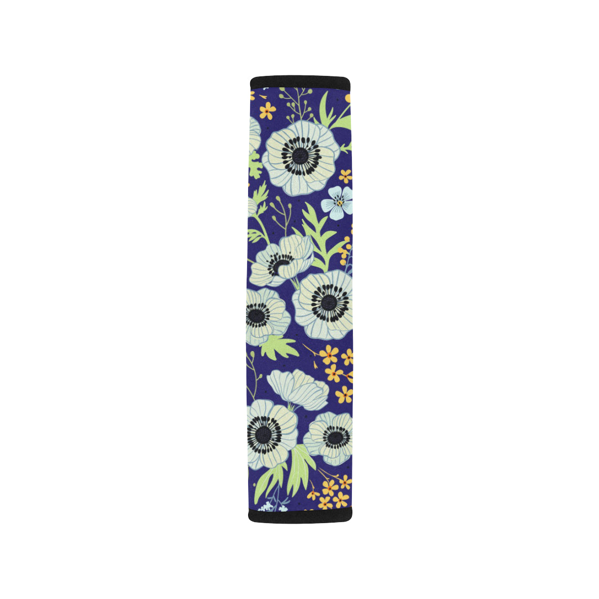 Anemone Pattern Print Design AM06 Car Seat Belt Cover