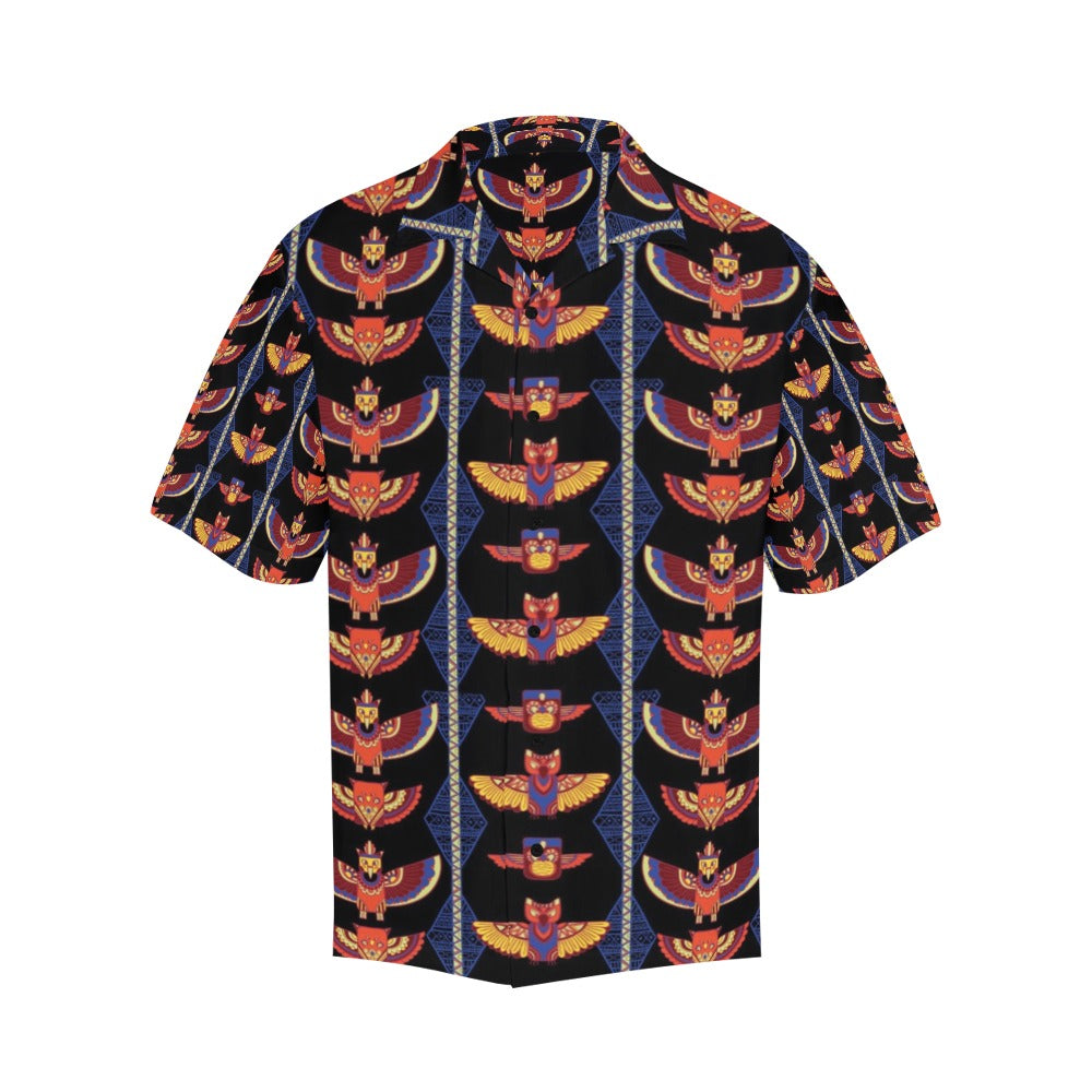 Totem Print Design LKS301 Men's Hawaiian Shirt