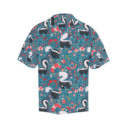 Skunk Print Design LKS302 Men's Hawaiian Shirt