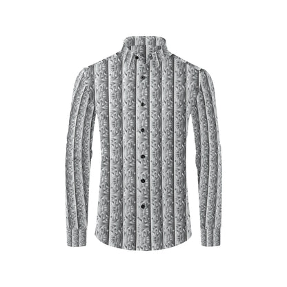 Celtic Pattern Print Design 03 Men's Long Sleeve Shirt