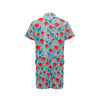 Donkey Red Elephant Pattern Print Design 03 Men's Romper