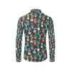 Cactus Pattern Print Design 02 Men's Long Sleeve Shirt