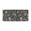 Rock and Roll Skull Pattern Print Design A03 Men's ID Card Wallet