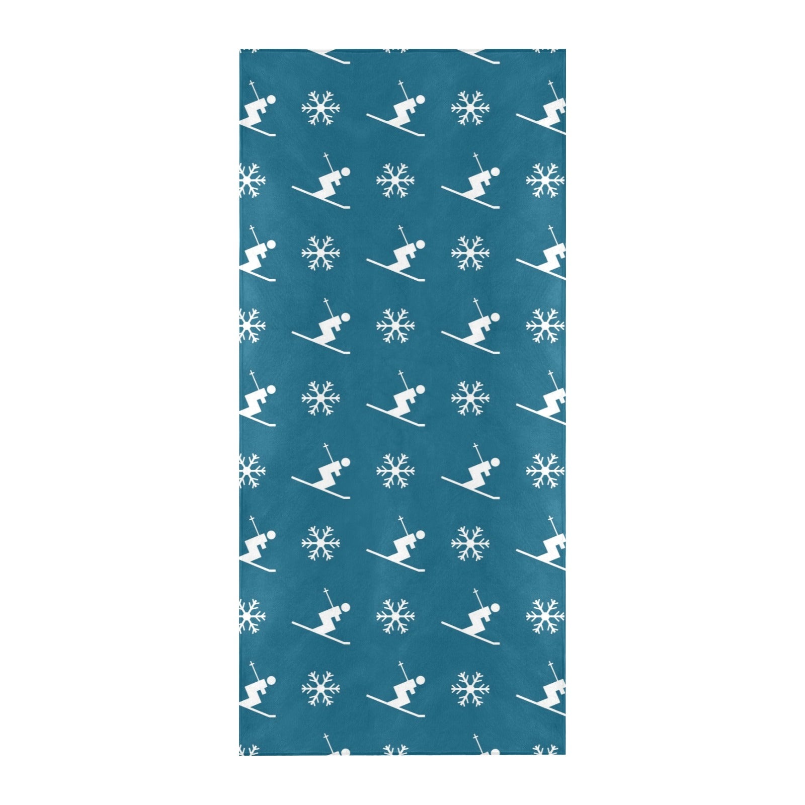 Ski Print Design LKS301 Beach Towel 32" x 71"