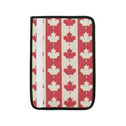 Maple Leaf Pattern Print Design 02 Car Seat Belt Cover