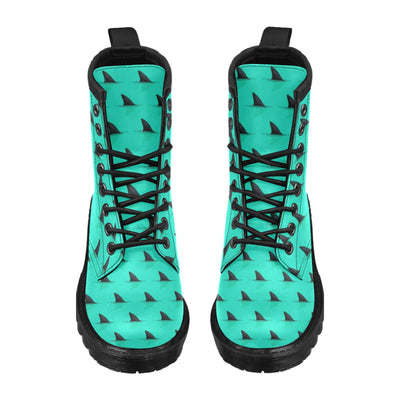 Shark Fin Pattern Women's Boots