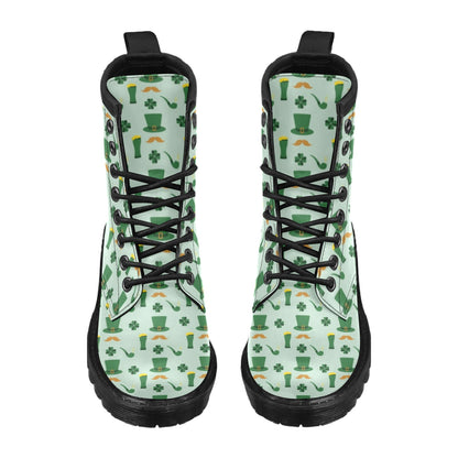 St Patricks Day Print Design LKS304 Women's Boots