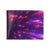 Celestial Purple Blue Neon Speed Light Men's ID Card Wallet