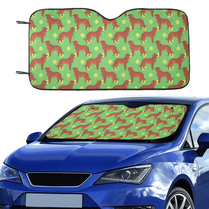 Setters Irish Print Design LKS302 Car front Windshield Sun Shade