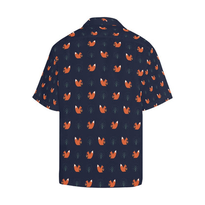 Squirrel Print Design LKS303 Men's Hawaiian Shirt