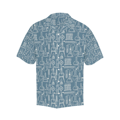 Chemical Pattern Print Design 05 Men's Hawaiian Shirt
