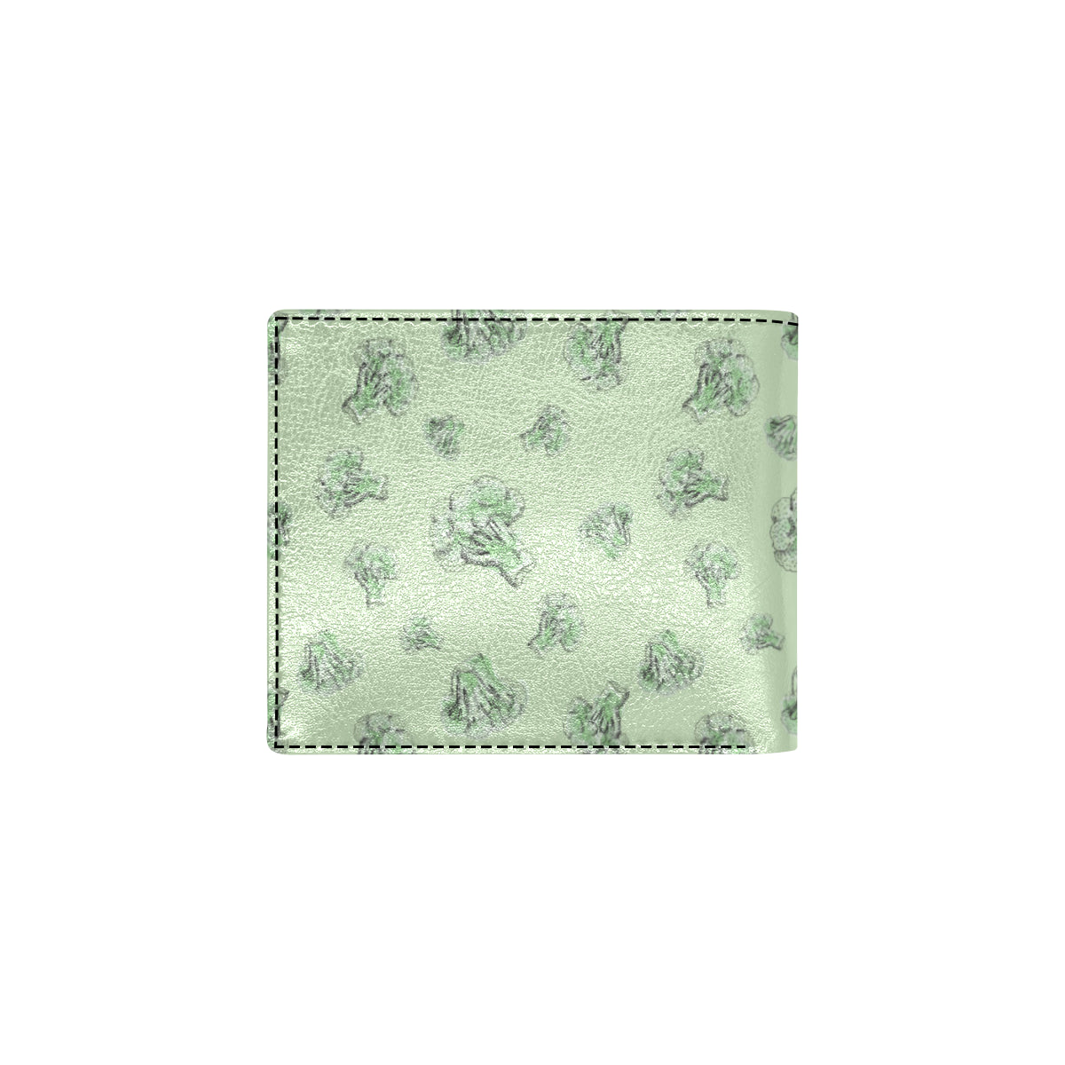 Broccoli Pattern Print Design 05 Men's ID Card Wallet