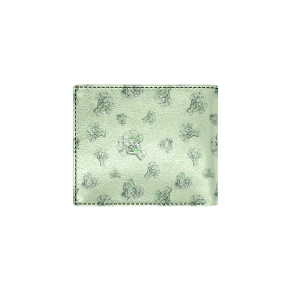 Broccoli Pattern Print Design 05 Men's ID Card Wallet