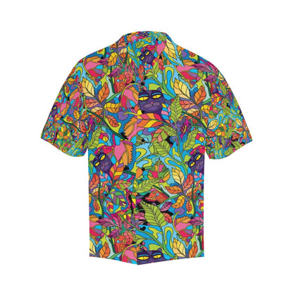 Trippy Print Design LKS301 Men's Hawaiian Shirt