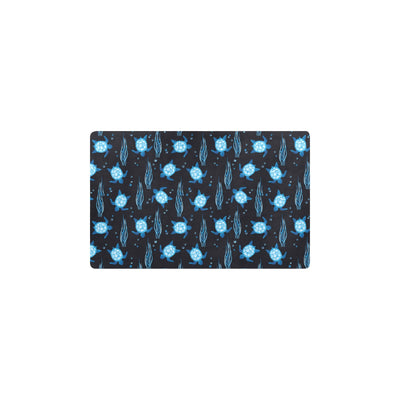 Sea Turtle Print Design LKS3013 Kitchen Mat