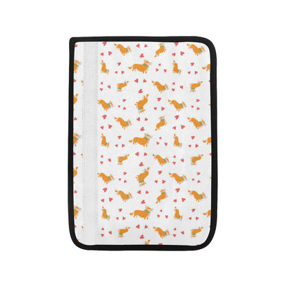 Cardigan Welsh Corgis Pattern Print Design 04 Car Seat Belt Cover