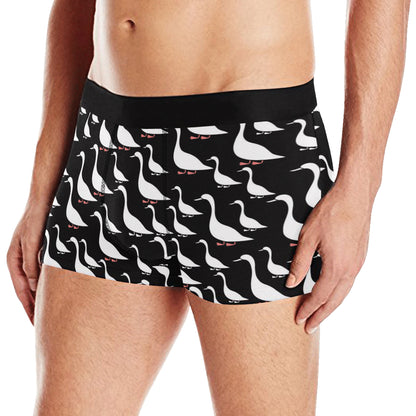 Goose Pattern Print Design 01 Men's Boxer Briefs