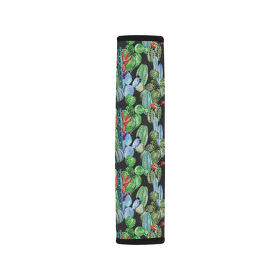 Cactus Watercolor Style Print Car Seat Belt Cover