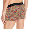 African Pattern Print Design 06 Men's Boxer Briefs