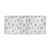 Swallow Bird Pattern Print Design 04 Men's ID Card Wallet