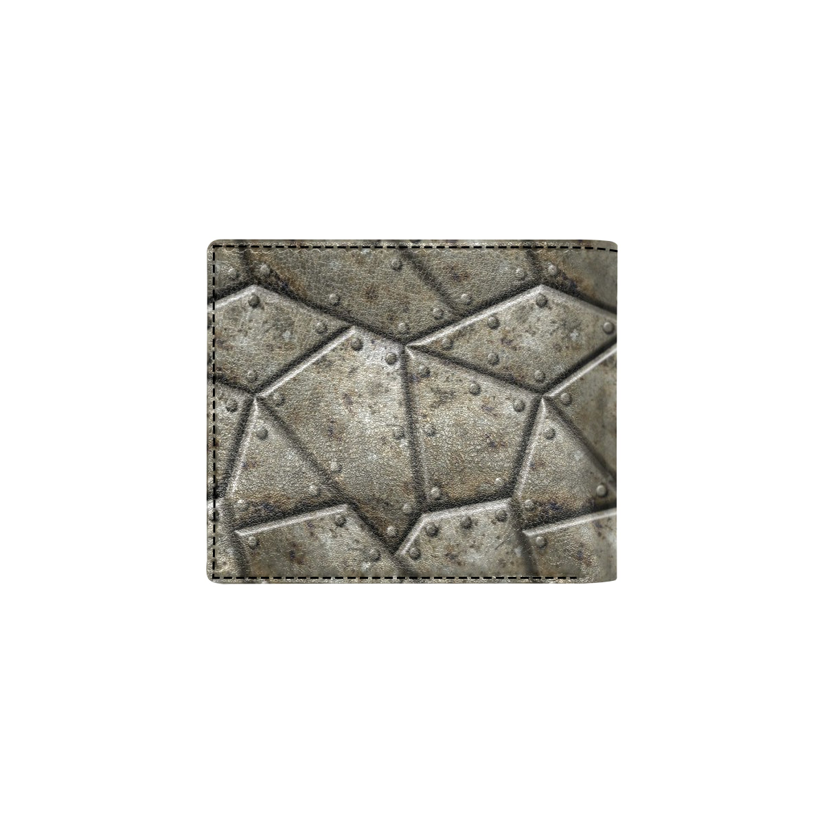 Armor Pattern Print Design 01 Men's ID Card Wallet