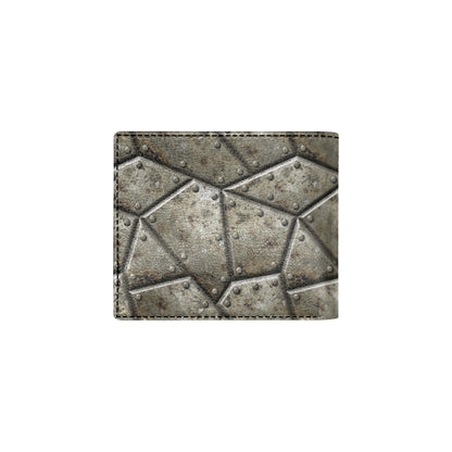 Armor Pattern Print Design 01 Men's ID Card Wallet
