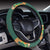 Llama Cactus Pattern Print Design 07 Steering Wheel Cover with Elastic Edge