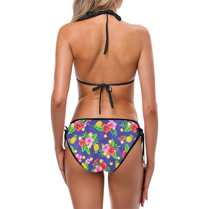 Hawaiian Themed Pattern Print Design H05 Bikini